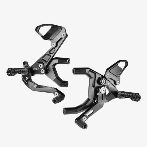 Aluminum rearsets Ducati Streetfighter V2  22-23