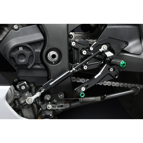 Aluminum rearsets Kawasaki ZX-10R 21-23