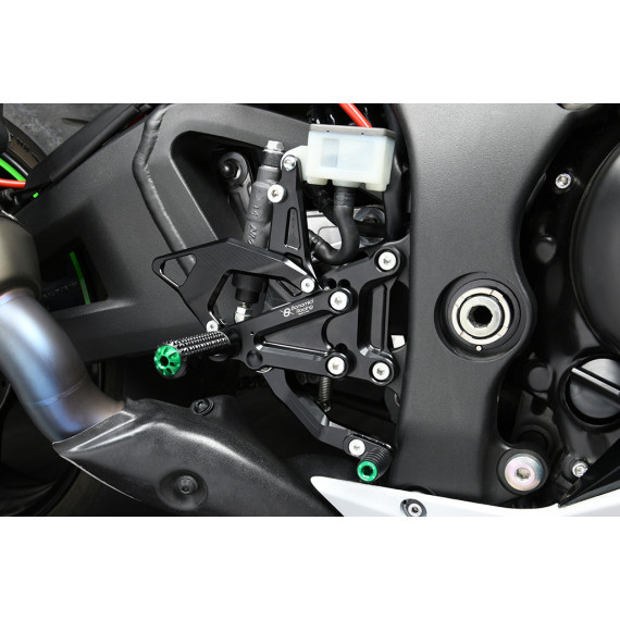 Aluminum rearsets Kawasaki ZX-10R 21-23