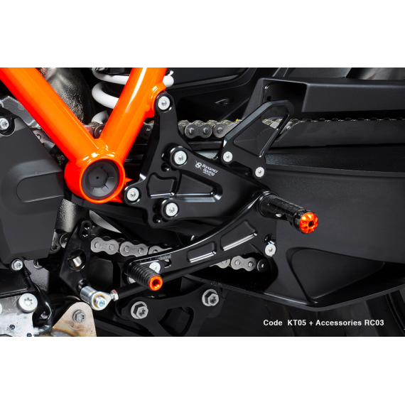 Aluminum rearsets KTM 1290 Superduke R 21-23