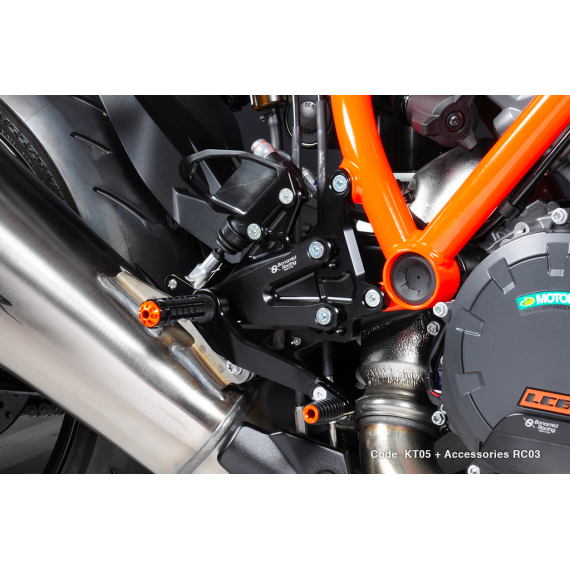 Aluminum rearsets KTM 1290 Superduke R 21-23