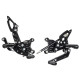 Aluminum rearsets Aprilia RSV4 RF - Tuono V4 (race) 17-23