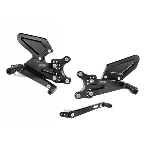 Aluminum rearsets Triumph Street Triple 765 R-RS  23-23