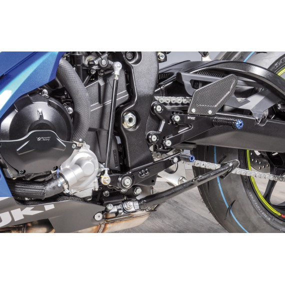 Aluminum rearsets Suzuki GSX-R 1000 17-23