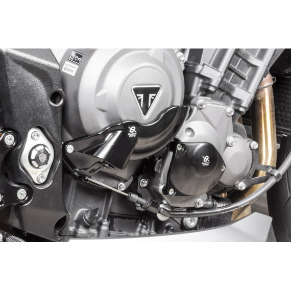 Aluminum engine protection full kit Triumph Street Triple 765 S-R-RS 17-23