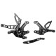 Aluminum rearsets Yamaha MT-10 16-20