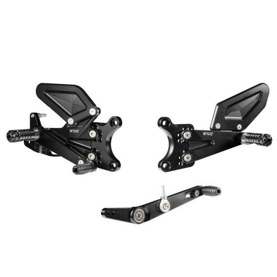 Aluminum rearsets Yamaha YZF R6 17-23