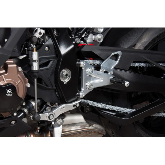 Aluminum rearsets BMW S 1000 RR - M 1000 RR 19-23