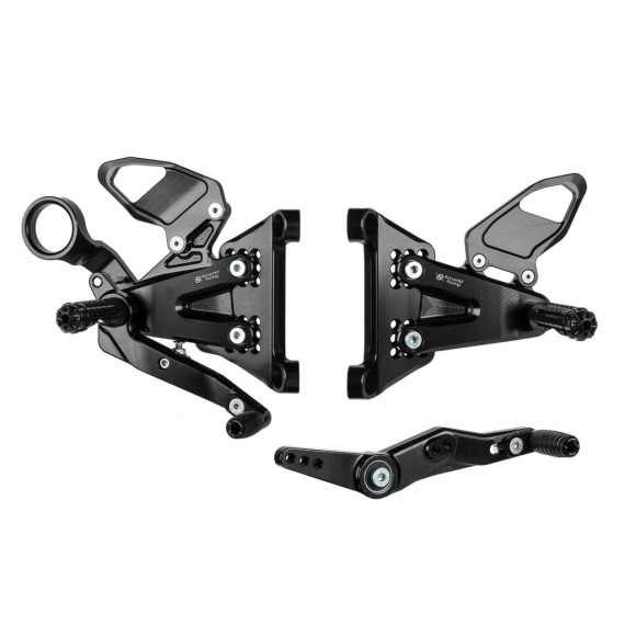 Aluminum rearsets BMW S 1000 RR - M 1000 RR 19-23