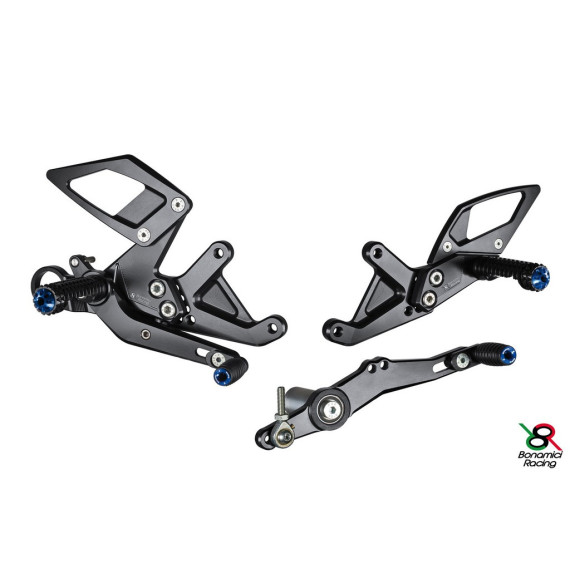 Aluminum rearsets BMW S 1000 RR 15-18