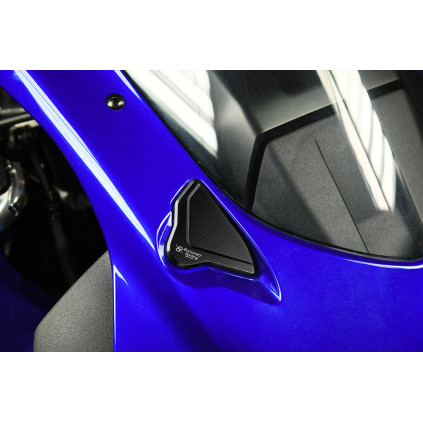 Aluminum Blocks mirror Yamaha YZF R7 21-23 - BLACK