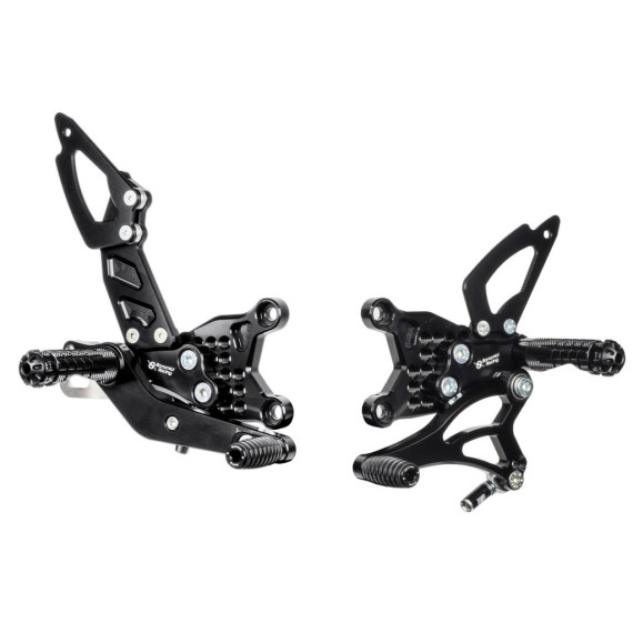 Aluminum rearsets Aprilia RSV4 - Tuono V4 09-16