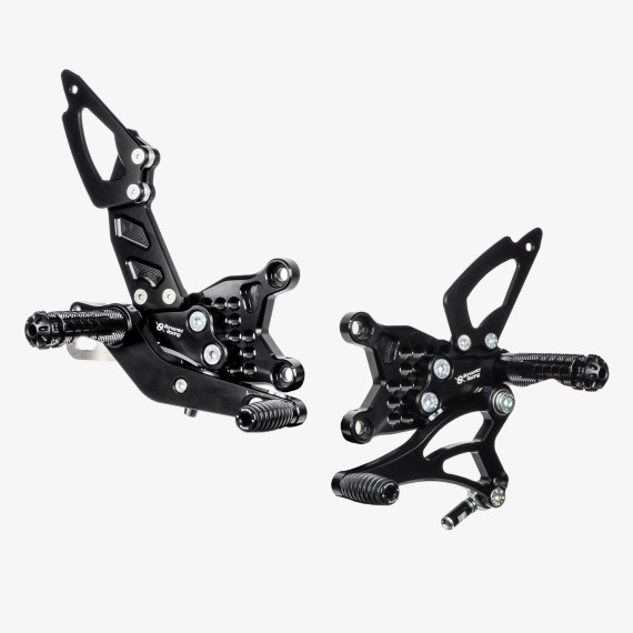 Aluminum rearsets Aprilia RSV4 - Tuono V4 09-16