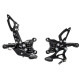 Aluminum rearsets Aprilia RSV4 APRC - Tuono V4 APRC (street) 11-16