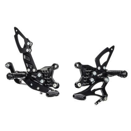 Aluminum rearsets Aprilia RSV4 RF - Tuono V4 (street) 17-23