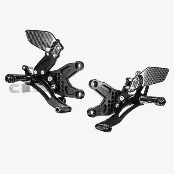 Aluminum rearsets BMW S 1000 RR - HP4 (street) 08-14