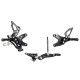 Aluminum rearsets BMW S 1000 RR - HP4 (race) 08-14