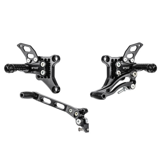 Aluminum rearsets Ducati 848 - 1098 - 1198 07-11