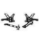 Aluminum rearsets Ducati 748 - 916 - 996 - 998 94-04