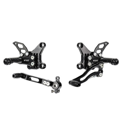 Aluminum rearsets Ducati 749 - 999 02-20