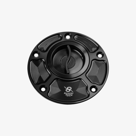 Aluminum tank cap for MV Agusta F4 - B4 97-09 - BLACK