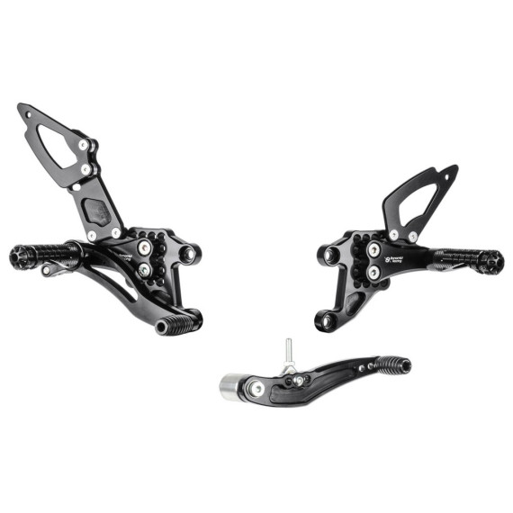 Aluminum rearsets Honda CBR 1000 RR (street) 04-07