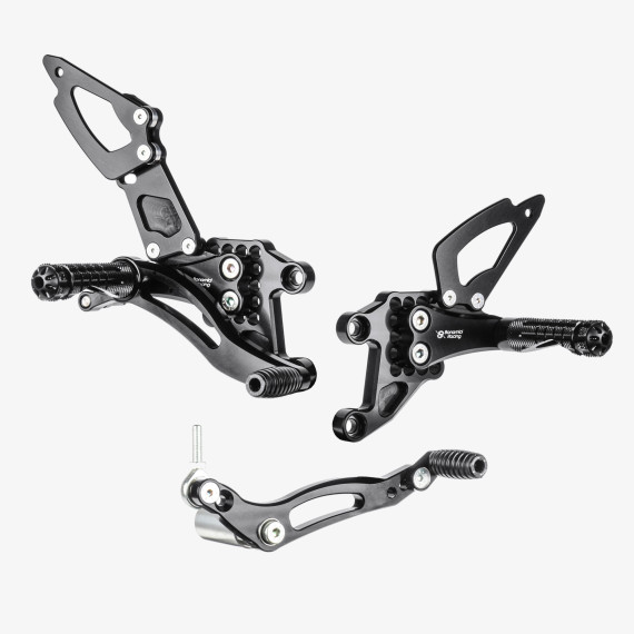 Aluminum rearsets Honda CBR 600 RR (race) 03-06