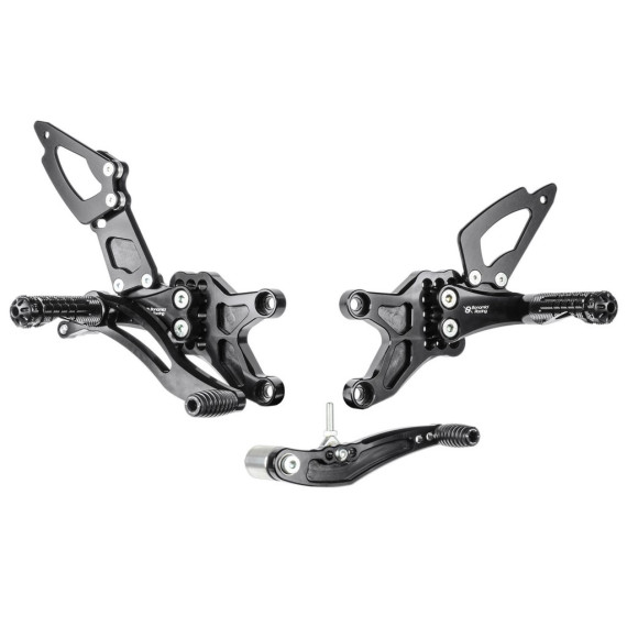 Aluminum rearsets Honda CBR 600 RR (street ) 07-17