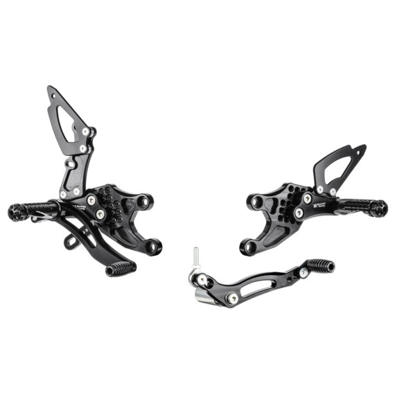 Aluminum rearsets Honda CBR 1000 RR (race) 08-16