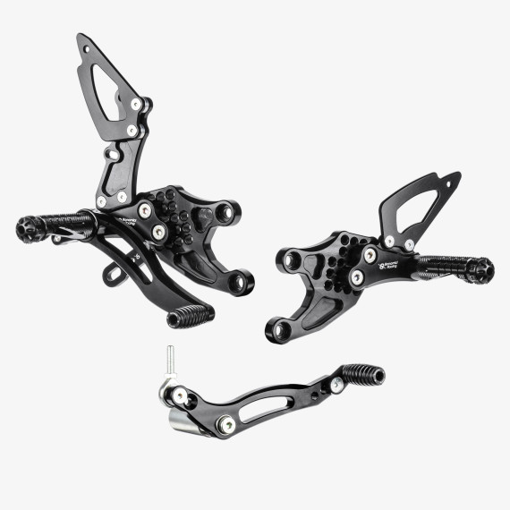 Aluminum rearsets Honda CBR 1000 RR (race) 08-16