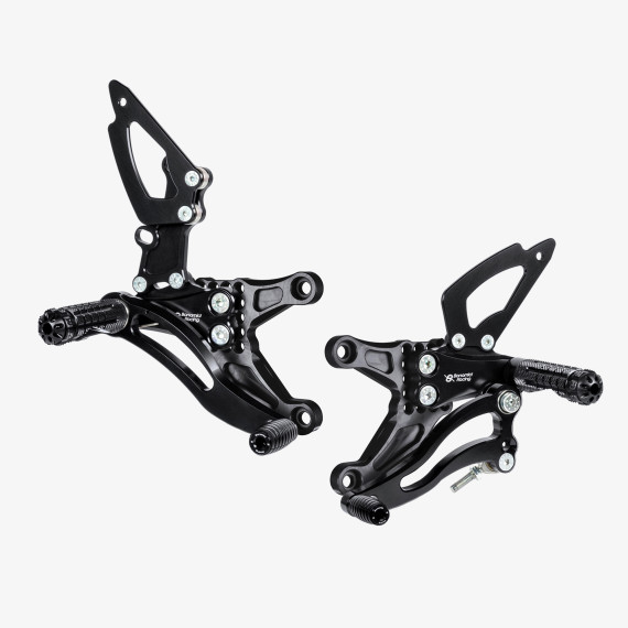 Aluminum rearsets Kawasaki ZX-6R 09-17