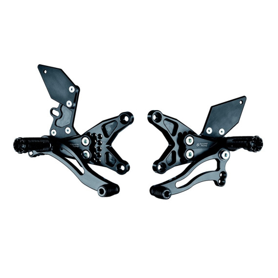 Aluminum rearsets Kawasaki ZX-10R 11-15