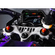 Aluminum top triple clamp Yamaha YZF R7 “Race” 21-23 - SILVER