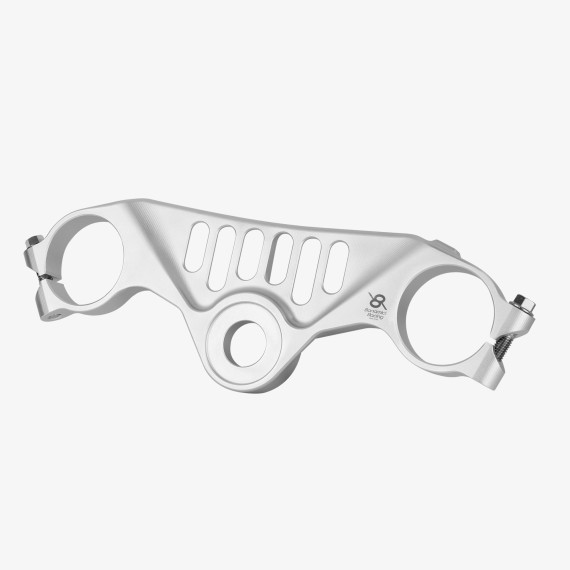 Aluminum top triple clamp Yamaha YZF R7 “Race” 21-23 - SILVER