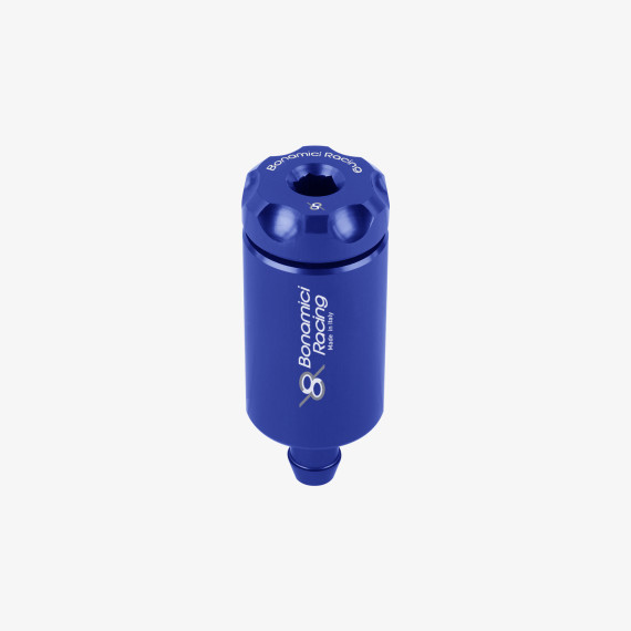 Aluminum 8ml rear oil tank - BLUE