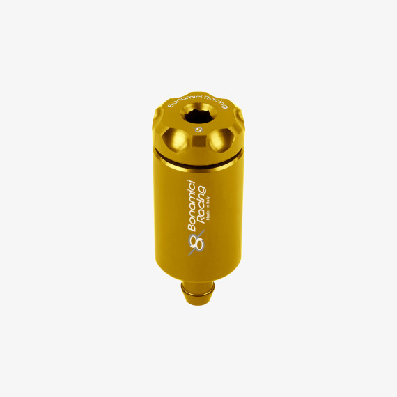 Aluminum 8ml rear oil tank - GOLD