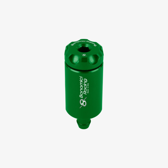 Aluminum 8ml rear oil tank - GREEN