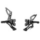 Aluminum rearsets Suzuki GSX-R 1000 05-06