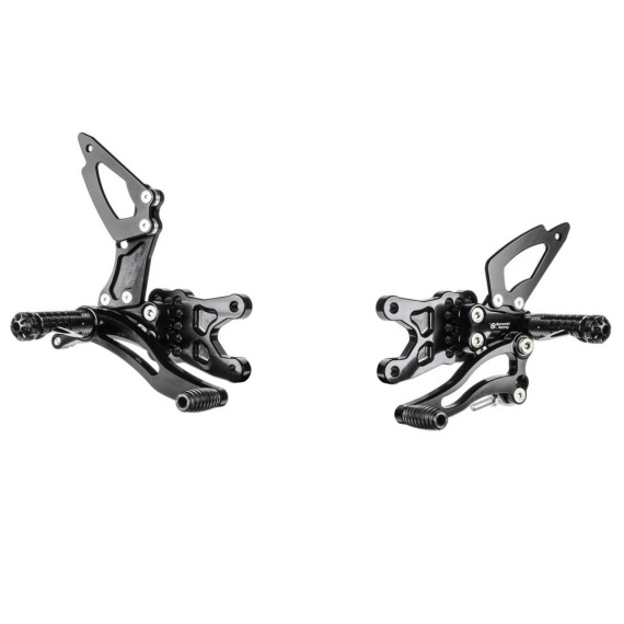 Aluminum rearsets Suzuki GSX-R 1000 07-08