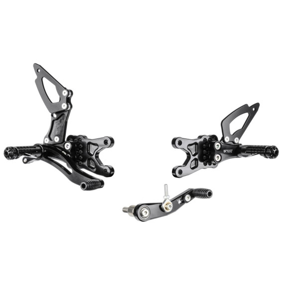 Aluminum rearsets Suzuki GSX-R 1000 09-16