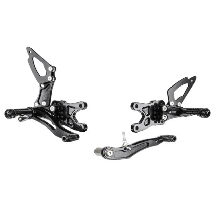 Aluminum rearsets Suzuki GSX-R 600-750 11-17