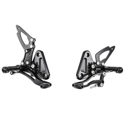 Aluminum rearsets Suzuki GSR 750-GSX-S 750 11-20