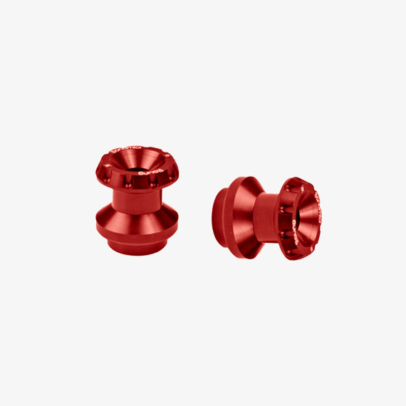 Aluminum swing arms spools classic 6 mm - RED