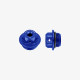 Aluminum oil cap for Ducati M22x1,5 - BLUE