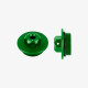 Aluminum oil cap for Kawasaki M30x1,5 - GREEN