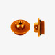 Aluminum oil cap for Kawasaki M30x1,5 - ORANGE