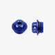 Aluminum oil cap for BMW M24x2 - BLUE