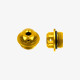 Aluminum oil cap for BMW M24x2 - GOLD