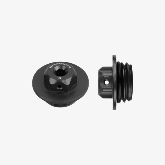 Aluminum oil cap for Yamaha M27x3 - BLACK