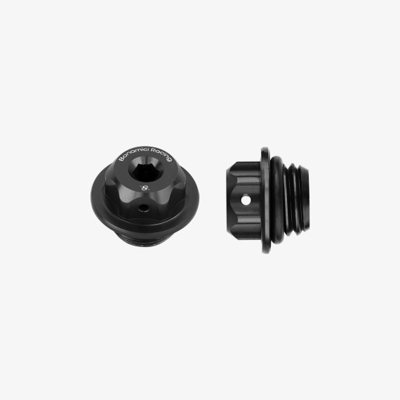 Aluminum oil cap M20x2,5 - BLACK